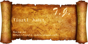 Tisztl Judit névjegykártya